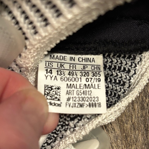 Adidas Ultraboost White Royal 2019 G54012 Running Shoes Mens Size 14 - Picture 11 of 16